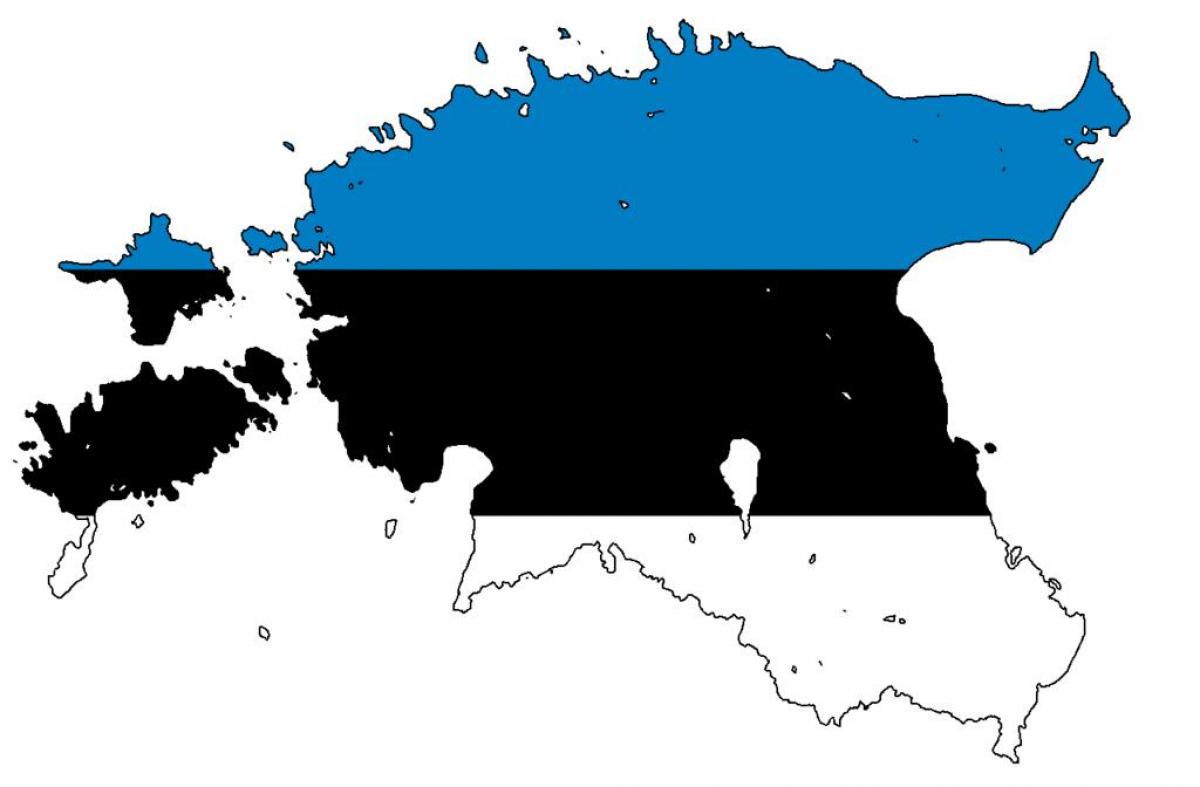kart bayrağı Estoniya